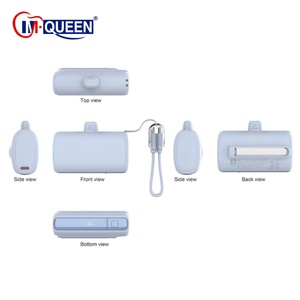 พาวเวอร์แบงค์พกพาแบบพวงกุญแจ ความจุสูง 10000mAh ชาร์จเร็ว พร้อมจอ LED แสดงผล  โลโก้สั่งทำได้ ใช้ในกรณีฉุกเฉิน - Product Image 4