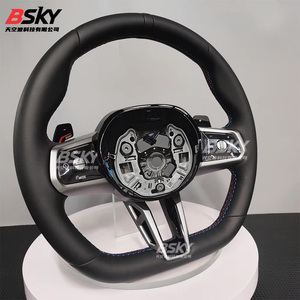 Venta Directa de Fábrica para <span class=keywords><strong>BMW</strong></span>, Volante ID8 de Cuero Nuevo a Bajo <span class=keywords><strong>Precio</strong></span>, Compatible con G06 G20 F10 F30 M3 <span class=keywords><strong>M5</strong></span> G01 G30 - Product Image 2