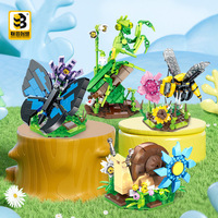 Ensemble de blocs de construction à petites particules, jouet STEM DIY, modèle en plastique ABS, entraînement cérébral, valeur de collection, cadeau en gros pour enfants