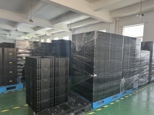 Conco ESD PCB 600*400*220 hộp lưu trữ công nghiệp chống tĩnh container dẫn điện nhựa PP vật liệu bột tráng carton dòng chảy - Product Image 5