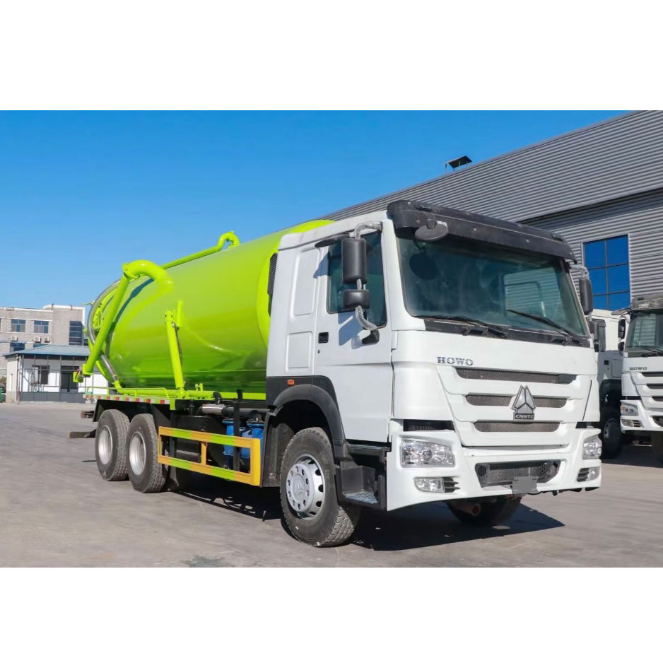 HOWO 375HP 6X4 Cleaning & Suction Truck | Integrated Washing-Suction Function + Robust Power