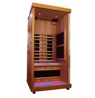 Chauffage infrarouge personnalisé certifié CE Sauna électrique 220V avec prise US pour usage domestique commercial hôtel RV