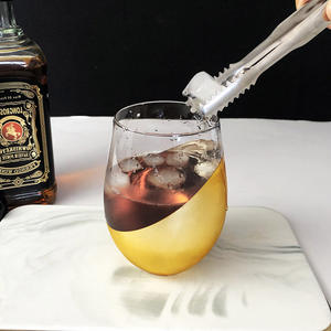 Cốc Thủy Tinh <span class=keywords><strong>Whisky</strong></span> Hình Quả Trứng Chạy Điện Màu Vàng Đen Giảm Giá Mạnh - Product Image 4