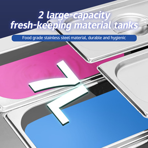 Máquina Combinada para Granizados y Helados Yourtime, Máquina Automática de Helado Suave de 3 Sabores con Bomba de Aire - Product Image 5