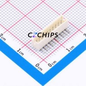 WAFER-ZH1.5-10PWZ Wire-to-Board Pin Header Bent Lead Through Hole,P=1.5mm Connector 1x10P 1.5mm Right Angle Insert ZH - Product Image 1