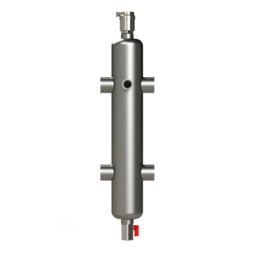 CB125放射ステンレス鋼床暖房水圧油圧セパレーターカップリングタンク