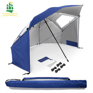 Ls Paraplu Tent Groothandel 210d Oxford <span class=keywords><strong>Sun</strong></span> <span class=keywords><strong>Shelter</strong></span> Vissen Paraplu Handmatige Bediening Strandtent Voor Feest Strandparasol - Product Image 6
