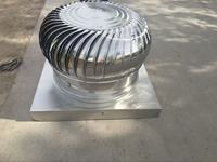 Système de ventilation naturelle supplémentaire pour garage souterrain, turbine de ventilation de toit pour évacuer les fumées