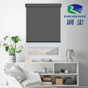 Tùy chỉnh cơ giới thông minh rèm cửa sổ ngoài trời Zip theo dõi Rèm Rèm màn trập Con lăn Rèm cho màn cửa sổ - Product Image 6