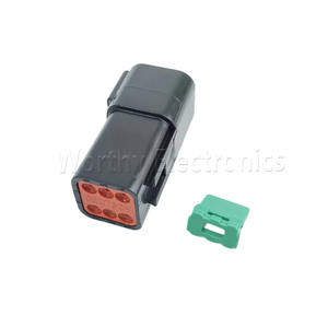 ขั้วต่อรถยนต์แบบ 6 ขา รุ่นใหม่ พร้อมปลอกหุ้มขั้วตัวผู้ <span class=keywords><strong>DT04</strong></span>-<span class=keywords><strong>6P</strong></span>-E004 - Product Image 2