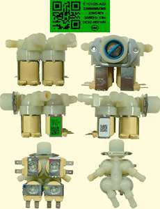 Entrée d'eau électrique 220V en plastique pour pièces de lave-linge commerciales, écologique, marque <span class=keywords><strong>PENGSHUAI</strong></span>, garantie 1 an - Product Image 1