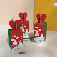 Emballage de chocolat de luxe personnalisé et écologique biodégradable pour enfants boîte de bonbons en papier veille cadeau de mariage Noël