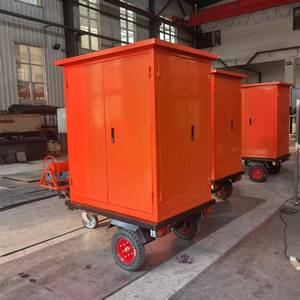 Nouveau purificateur d'huile de transformateur portable Tongrui, système de filtration d'huile isolant à vide poussé, mobile de type boîte monté sur remorque - Product Image 4