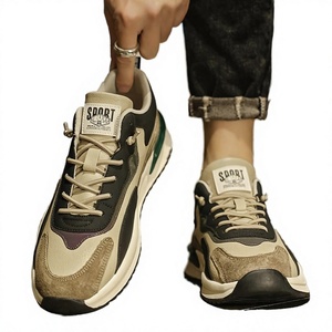 Zapatillas Deportivas Transpirables de Malla para Hombre, Estilo Casual para Correr, con Aumento de Altura, Punta Moderna, Color Sólido, Antideslizantes - Product Image 2