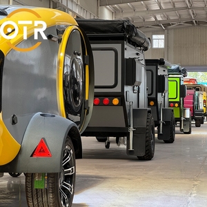 Hot bán cắm trại Trailer off road RV di chuyển du lịch Camper Trailer mở rộng remorque kemping tùy chỉnh thực hiện các Đoàn Lữ Hành - Product Image 2