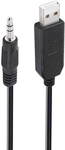 Câble d'adaptateur USB TTL à 3.5mm, Audio stéréo, puce FT232RL, Signal winws 10/<span class=keywords><strong>8</strong></span>/7/XP Vista, 6 pieds, noir, 3.3V - Product Image 3