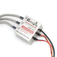 CM6 90 Degree Spark Plug Cap RCEXL B-03 Radial Engine CDI untuk Model Gas 3-Silinder 6V-12V Pengaturan Waktu Otomatis