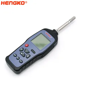 HG970 مسجل درجة الحرارة والرطوبة بمقياس يمكن استخدامه كمسجل ومقياس يدوي ومحمول باليد ومزود بمنفذ USB لمشغل البخار ومسجل بيانات لمشروعات المختبرات الصناعية