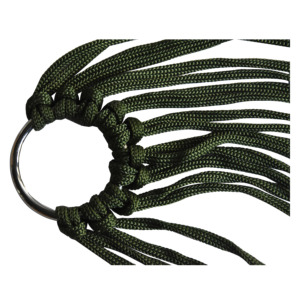 Fabricante LOW MOQ personalizado Nylon doble viaje individual ligero al aire libre Camping red de carga malla hamaca 120-180kg capacidad - Product Image 1