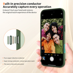 เคสโทรศัพท์แบบขึ้นรูปตามสั่งสำหรับ Apple 16pro ปุ่มถ่ายภาพ AI แม่เหล็ก สแกนลายนิ้วมือ สำหรับ IPhone17air - Product Image 3