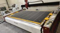 Système de découpe au jet d'eau CNC série L 4000*1500mm pour la découpe de plaques en acier à outils de 100mm, vitesse de 2000mm/min sur site
