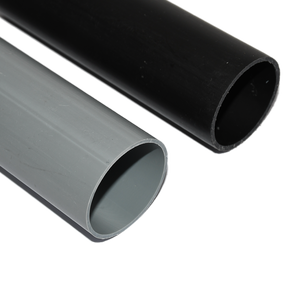 Custom any size Manufacture wholesale OEM PVC half round plastic pipe container to eat pipes