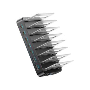 Station de charge GaN 288W avec 6 ports Type C et <span class=keywords><strong>2</strong></span> ports USB, adaptateur de charge USB pour ordinateur portable, MacBook, <span class=keywords><strong>Samsung</strong></span> <span class=keywords><strong>Tab</strong></span> - Product Image 3