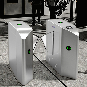 Nhà Máy Bán Hàng Trực Tiếp Kiểm Soát Truy Cập Hệ Thống Tự Động Chiều Cao Eo Cửa Quay An Ninh Flap Rào cản Cổng - Product Image 5