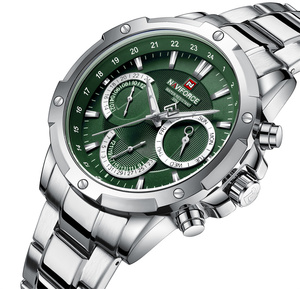 Naviforce-Reloj de seguridad para mujer, accesorio masculino de 9196 S en diferentes colores - Product Image 4