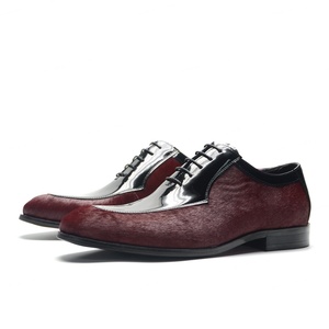 Latest Stylish Trendy High Quality Luxury British Handcrafted Genuine Leather Breathable Lightweight Lace-Up Autumn Men's <b>Shoes</b> - Product Image 5