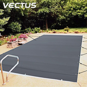 Bâche en PVC Vectus 12x20 pieds, imperméable, anti-salissure, pour piscine rectangulaire, auvent d'hiver en PVC - Product Image 1