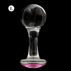 Tapón Anal Transparente con Incrustaciones de Diamantes Esféricos, Resistente al Agua, Juguete de Autoestimulación BDSM para Mujeres - Product Image 4