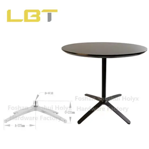 Moderne 4-Pied Colonne Pied De Table <span class=keywords><strong>En</strong></span> Métal RV Table À Manger De Levage pour Cuisine Salon Hôpital Hôtel Bureau À Domicile - Product Image 2