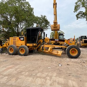 รถตักดินมือสอง Caterpillar CAT 140H ราคาถูก รถตักดิน CAT 140H มือสอง สภาพดี พร้อมขาย มีสินค้าในสต็อก - Product Image 1