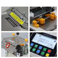 Cutter automatique chaud/froid JCW-C02B pour la découpe de Velcro, fils, tubes, films et câbles ruban