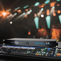 Processeur audio numérique XTR2.0 en métal XLR 2 entrées 2 sorties avec suppresseur de Larsen pour équipement sonore de scène et microphones
