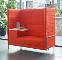 Pods de confidentialité durables de bonne qualité Sofa de cabine de réunion moderne Pods de bureau de confidentialité