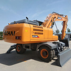 <span class=keywords><strong>Mini</strong></span>-excavatrice sur roues YC80W pour travaux utilitaires et entreprises de <span class=keywords><strong>location</strong></span>, avec transport facile - Product Image 6