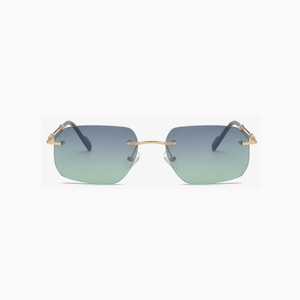 LMAMBA 3066S, Gafas de Sol de Diseño de Marca de Lujo, Hechas a Mano, de Alta Calidad, Lentes de Nailon Retro, Montura Cuadrada sin Aro, para Hombre y Mujer - Product Image 3