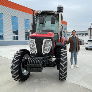 جرارات زراعية صغيرة رباعية الدفع بأربع عجلات للبيع بالجملة، بقوة 50 و60 و80 و100 و120 و180 حصان، مع جزازة - Product Image 2