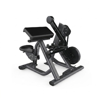 Biceps Curl Commercial Arm Curl Banc Prédicateur Curl Banc de gymnastique Biceps Formation Plaque assise Chargé Biceps Curl Preacher Machine