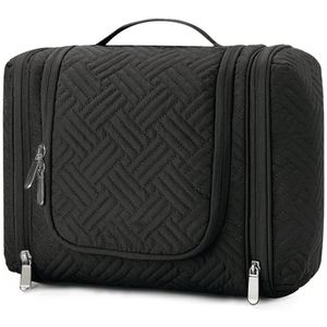 Bolsa de Aseo Colgante para Viaje con Rotación de 360° °   Gancho metálico, bolsillos separados para ropa húmeda y seca, compartimentos de malla, material de PVC para una fácil limpieza - Product Image 2