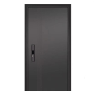Meixin Modern Interior Villa Use Steel Waterproof Anti-Theft Security <strong>Door</strong> with Fingerprint Lock Smart Home - Product Image 1