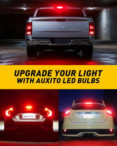 Ampoule LED de voiture AUXITO T15 Rouge W16W 12V, clignotant, feu de recul, clignotant stroboscopique, remplacement - Product Image 6