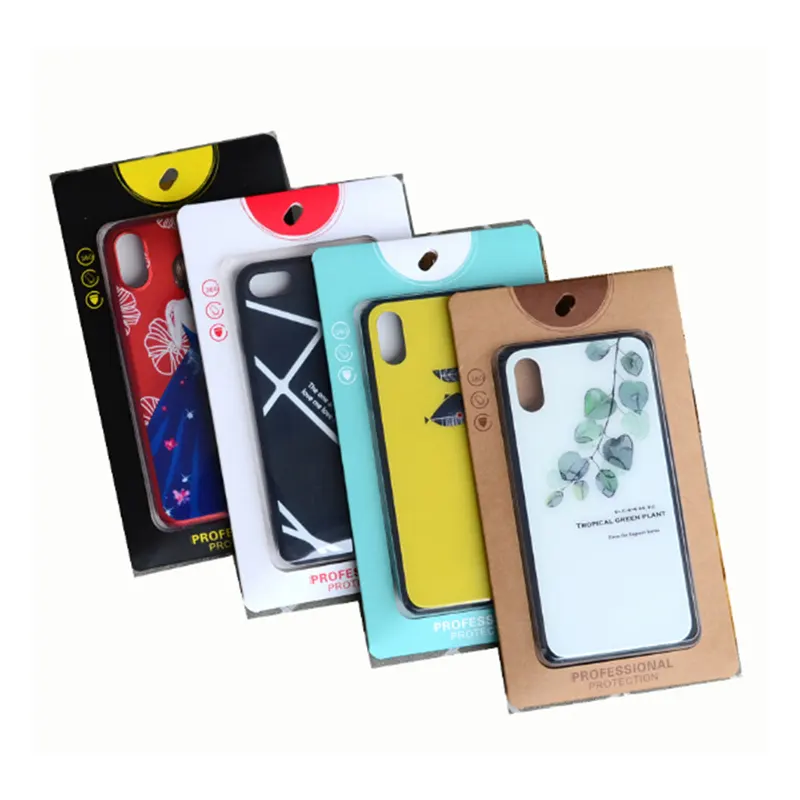 높은 품질 재활용 종이 상자 아이폰 8 아이폰 8 플러스 휴대 전화 케이스