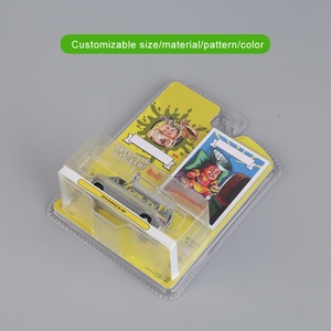 รถของเล่นพลาสติกขายดี บรรจุภัณฑ์แบบฝาพับ วัสดุ PET กระดาษ PVC สำหรับของเล่น - Product Image 2