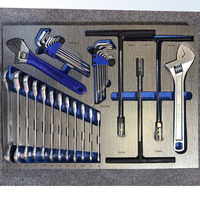 Ensemble d'outils de garage de qualité supérieure 488 pièces, kit de douilles mécaniques complet avec rangement EVA superposé