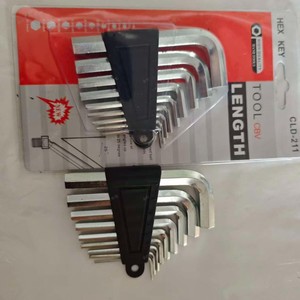 Jeu de clés hexagonales CBV 44 mm métriques en acier au chrome-vanadium, outils de bricolage - Product Image 4