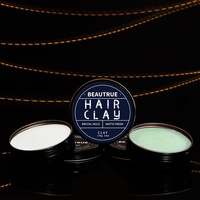 Gel coiffant à l'argile, pommade et cire capillaire de la meilleure qualité, faible MOQ, marque privée, personnalisable pour les professionnels de la coiffure