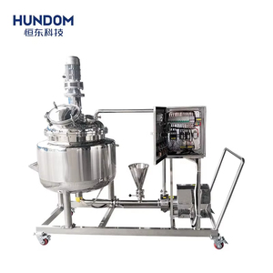 Machine de mélange sous vide en acier inoxydable avec pompe à cisaillement élevé pour l'industrie chimique et cosmétique quotidienne - Product Image 2